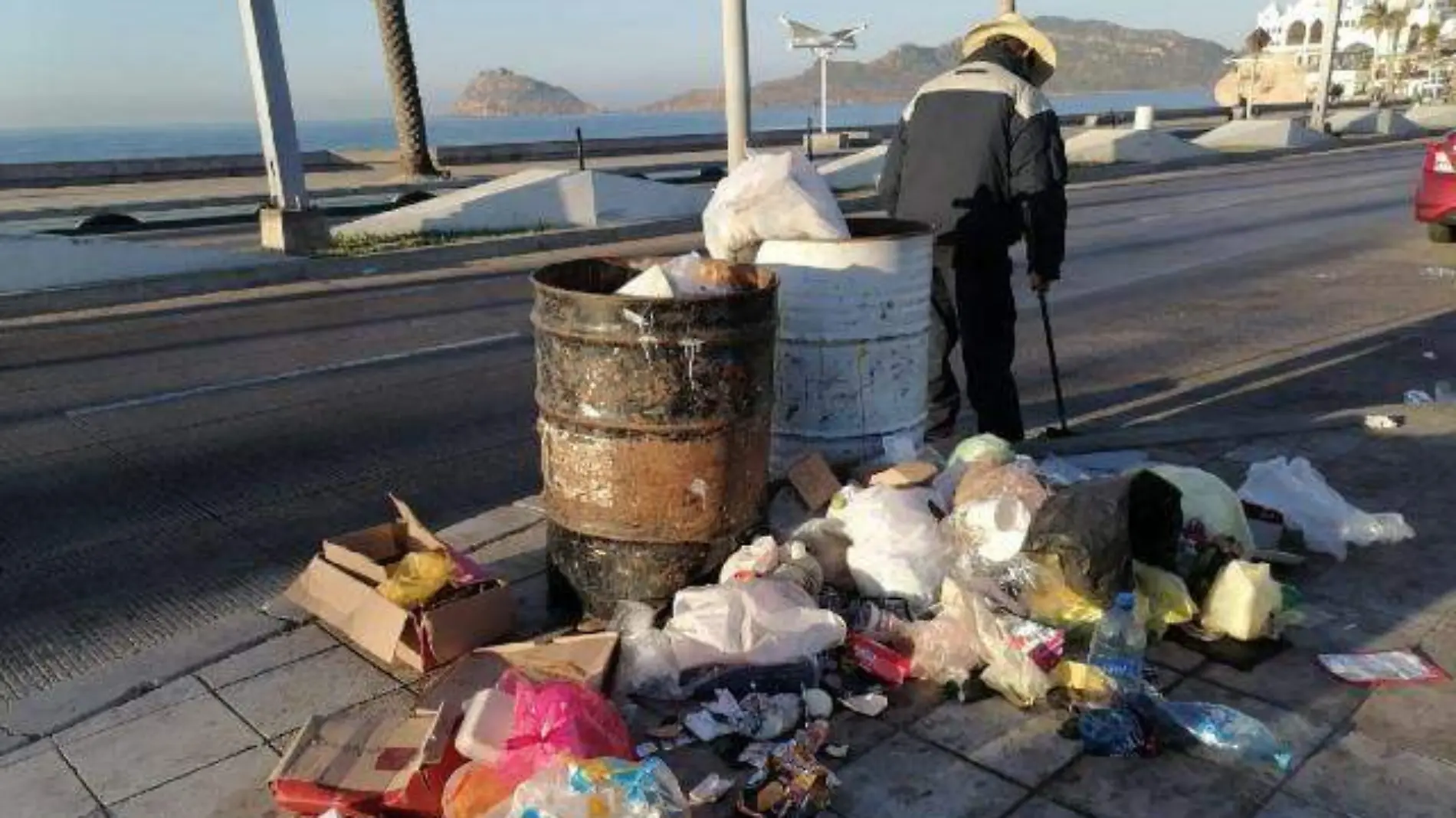 basura- puerto